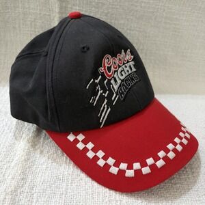 Coors light Adjustable Baseball Hat pre Owned NASCAR Cap Collectible Vintage